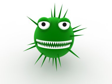 Virus concept clipart