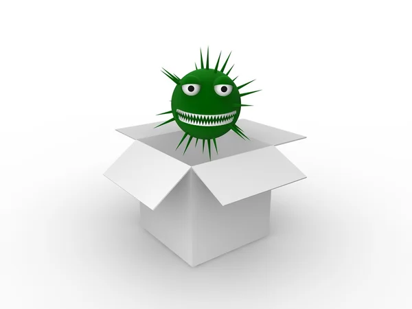 Koncepcja Wirus — Zdjęcie stockowe