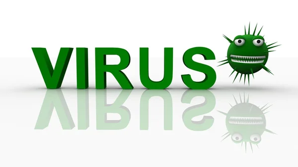 Virus Koncept — Stock fotografie
