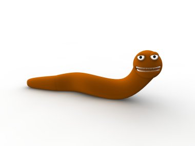 Worm concept clipart