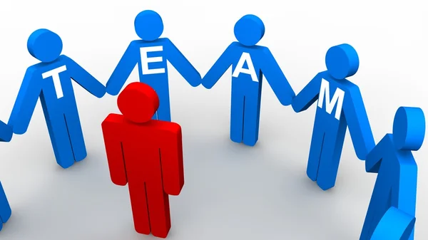 Team Leader Concept — Stock Photo, Image