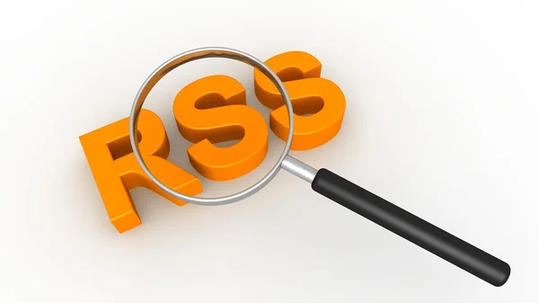 RSS Concept — Stock Photo, Image
