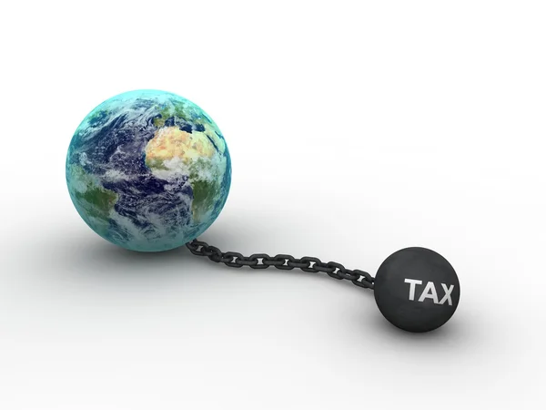 Daňová koncepce — Stock fotografie