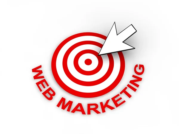 Koncepcja marketingu Web Obraz Stockowy