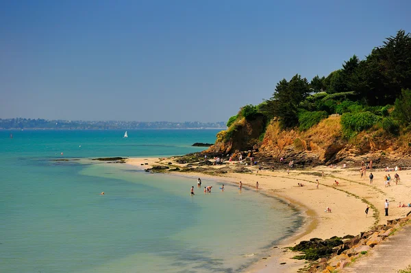 stock image The beach near Dinard, Brittany, France