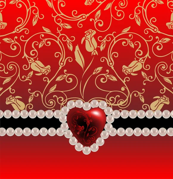 Festive Background Heart — Stock Photo, Image