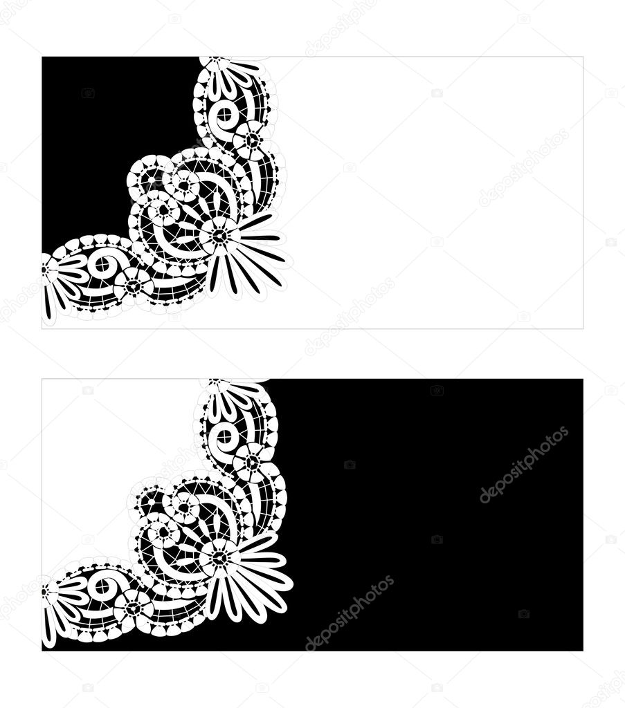 Elements of lace — Stock Vector © gagalyka 4590866