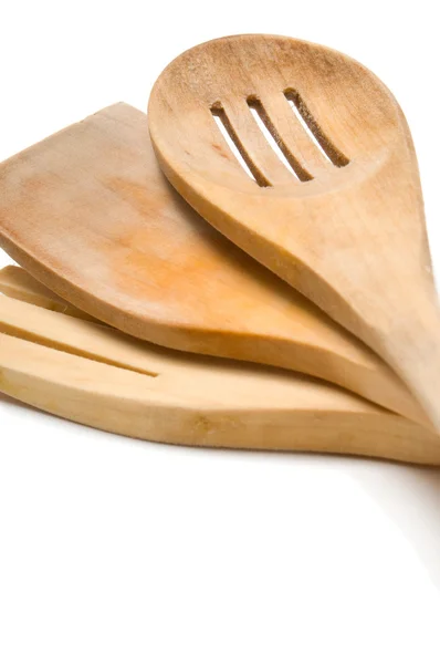 Деревянная посуда — стоковое фото
