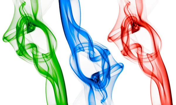 RGB dymu — Zdjęcie stockowe