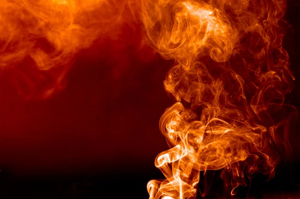 Пылающий дым Стоковая Картинка