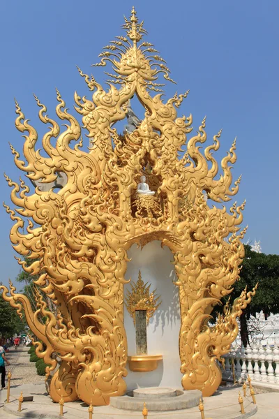 Símbolo budista dourado — Fotografia de Stock
