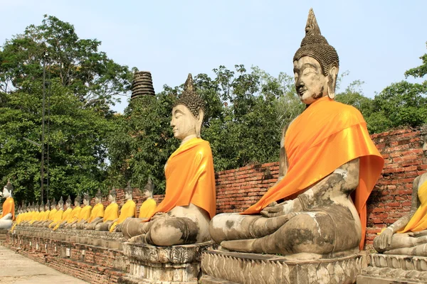 Sittplatser buddha bilder — Stockfoto