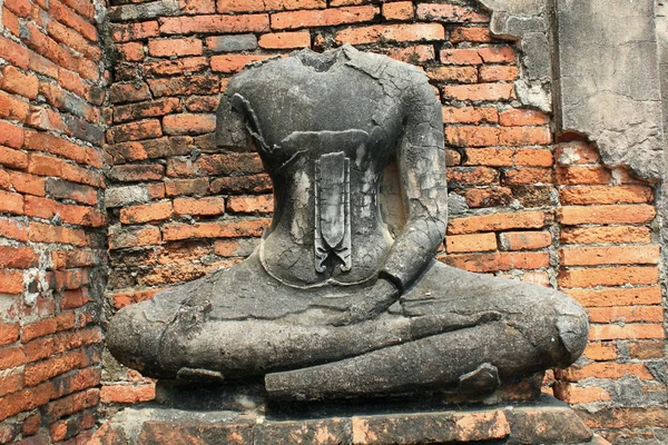 Sittplatser buddha bild — Stockfoto