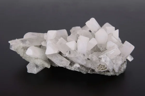 Drusos cristais de quartzo — Fotografia de Stock