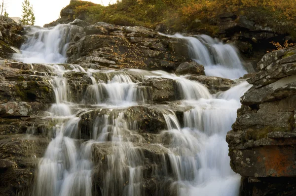 stock image Falls among the northern mountains