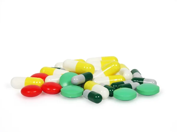 Comprimidos y cápsulas — Foto de Stock