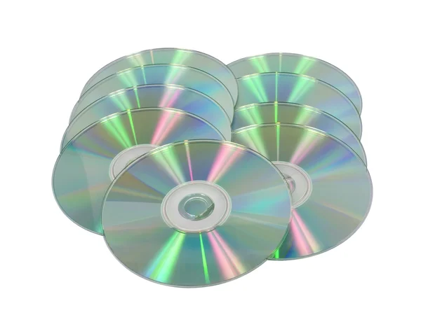 Prázdné disky — Stock fotografie