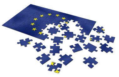 EU puzzle clipart