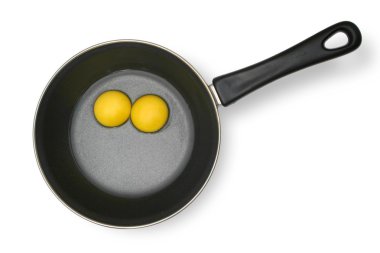 Raw eggs clipart