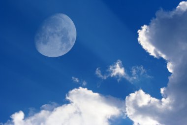 The moon clipart