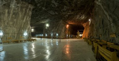Inside the salt mine clipart