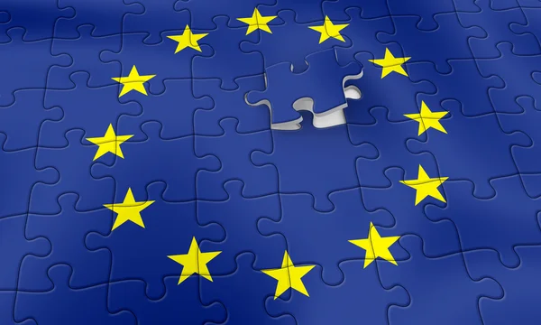 EU puzzle — Stock Photo, Image