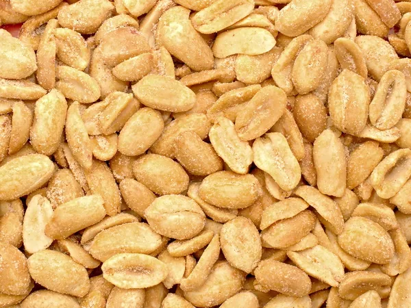 Amendoins Closeup — Fotografia de Stock