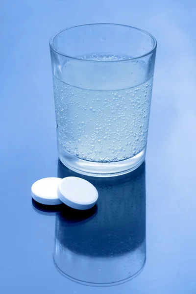 Tabletki musujące — Zdjęcie stockowe