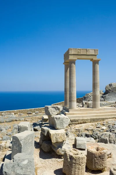 Antike griechische Ruinen — Stockfoto