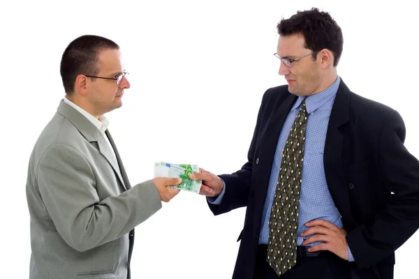 Receiving payment — Stock Photo, Image