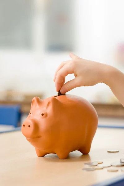 Child's savings — Stock Photo, Image