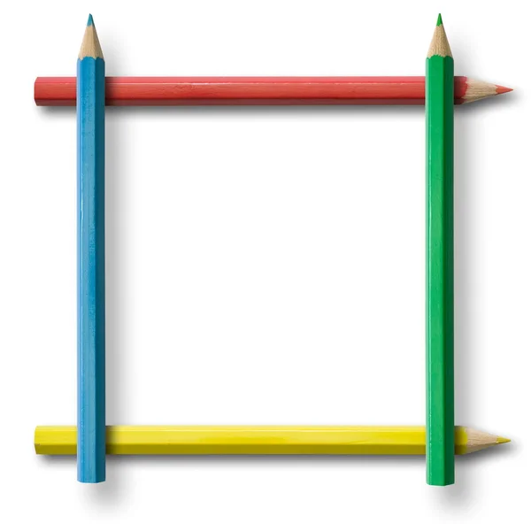 Pencil frame — Stok fotoğraf