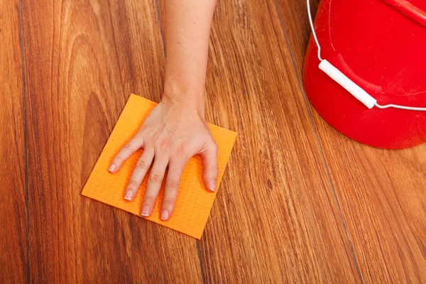 Stock image Floor cleaning
