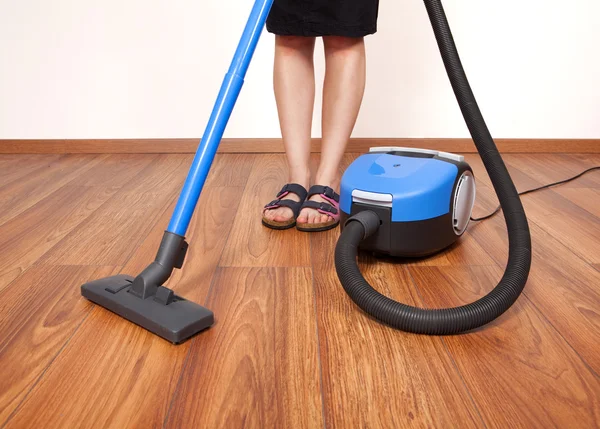 Limpeza do chão — Fotografia de Stock