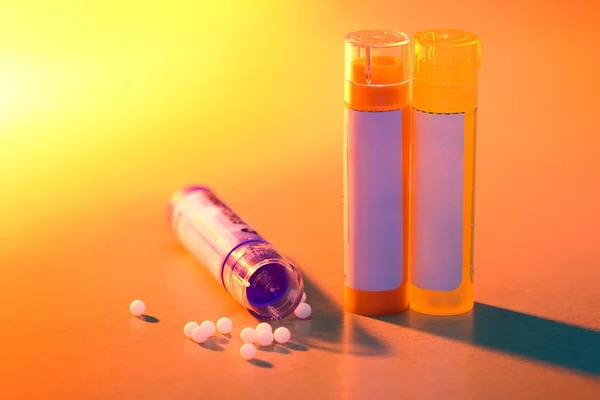 Medicamentos homeopáticos — Foto de Stock