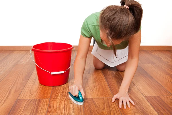 Floor cleaning — Stock Photo, Image