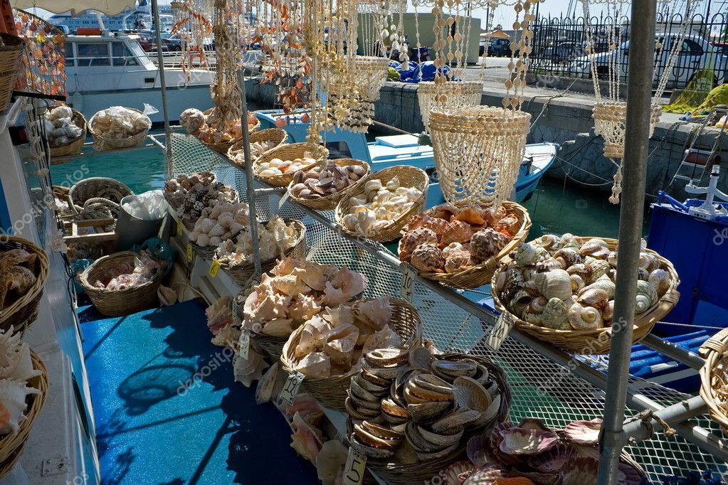 Sea shell store — Stock Photo © icefront 4017530