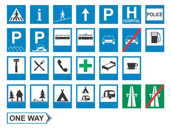 交通标志: 信息 — 图库矢量图片
