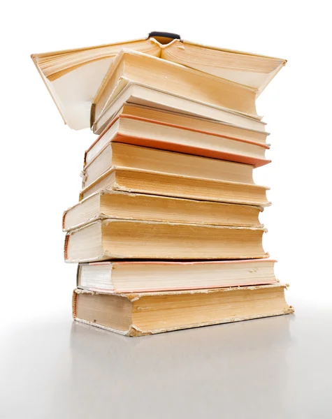 Stacked books — Stock Photo, Image