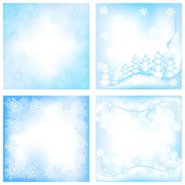 Copos de nieve fondo — Archivo Imágenes Vectoriales