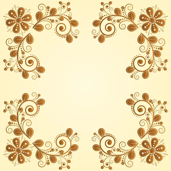 stock vector Floral background