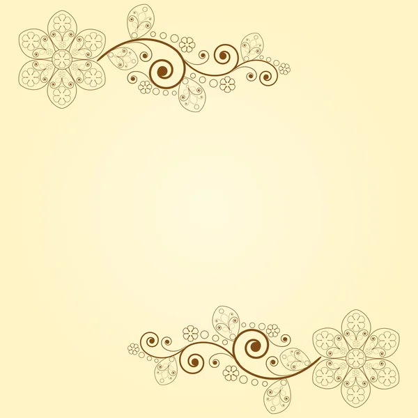 Vector Floral Background — Stock Vector
