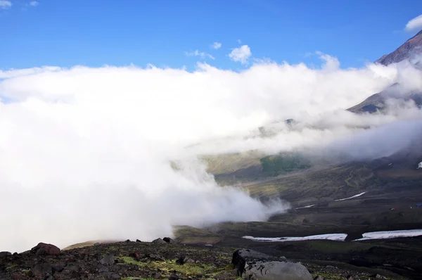 Valley of clouds — Stock Photo, Image