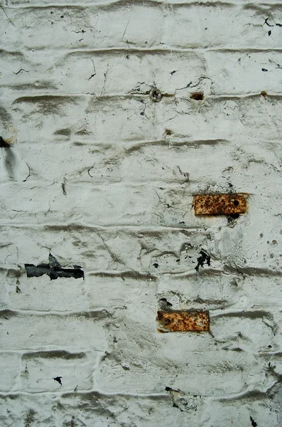 Brick painted wall — Stock Photo, Image