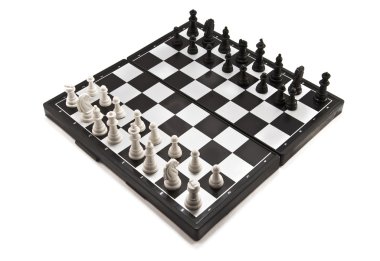 Chess isolated on a white background clipart