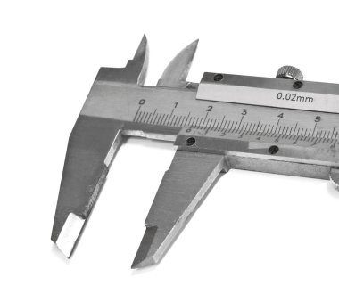 Caliper isolated on white background clipart