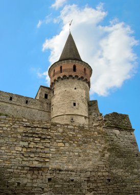 Antik gözcü kulesi. Ukrayna