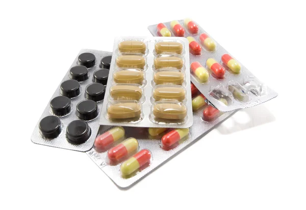 Pills are isolated — Stock Photo, Image