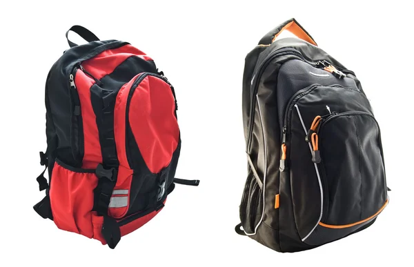 Dva školní batohy — Stock fotografie