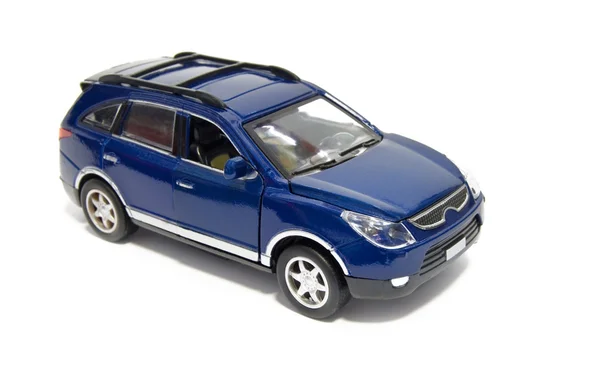 Model of blue car — Stock Photo, Image